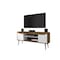 Manhattan Comfort Bradley 62.99 TV Stand, Rustic Brown and White 228BMC96 - alternate 1